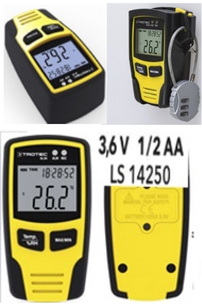 Trotec BL30 lokkeri jatkuvaan ilmankosteuden ja lämpötilan mittaukseen - Image 3