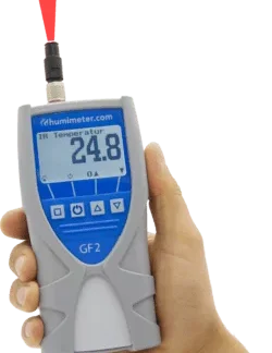 Schaller GF 2 rakenteiden, puun, ilman ja C02 kosteus ja lämpötila