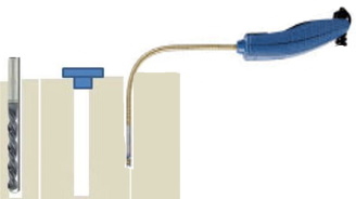 Gann RH-T 37 BL flex 350 taipuisa mittapää - Image 2