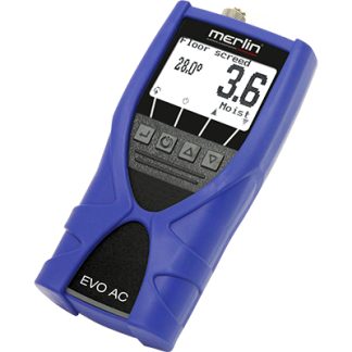 Merlin EVO AC kosteusmittari, rakenne ja ilmankosteus