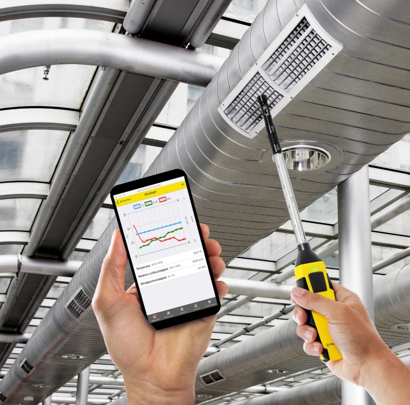 Trotec BA 30 WP kuumalanka-anemometri älypuhelinohjauksella - Image 4