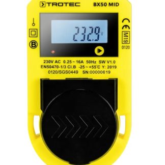 Trotec BX50 MID sähkönkulutuksen mittaus